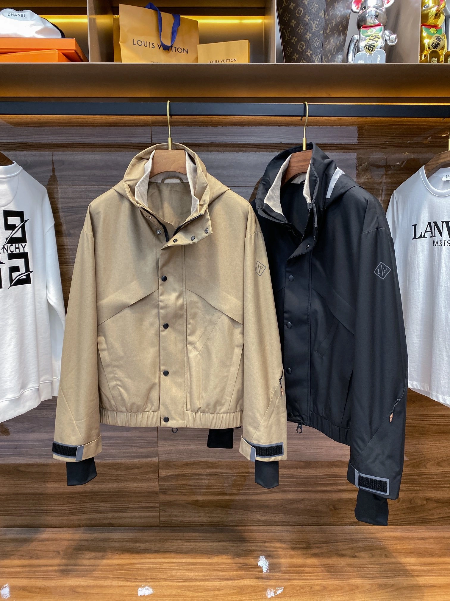 wg.luxury-- 8oro Pi191 wool reflect light oversized 2colour item:D-F54I0505-2